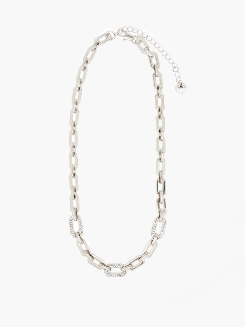 Diamante Link Chain Necklace
