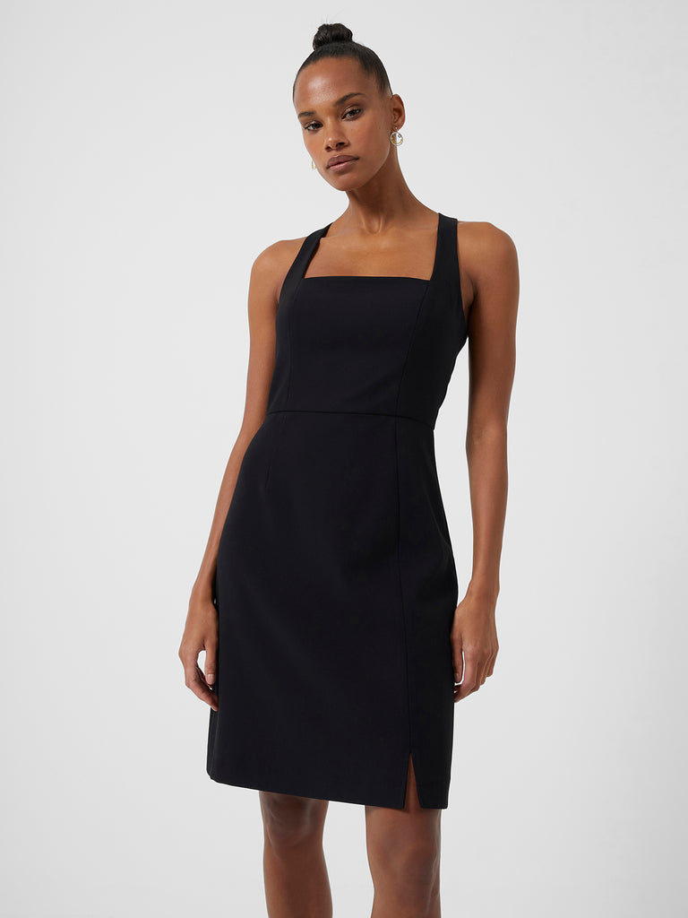 Buntie whisper Ruth Chain Dress Black | French Connection US