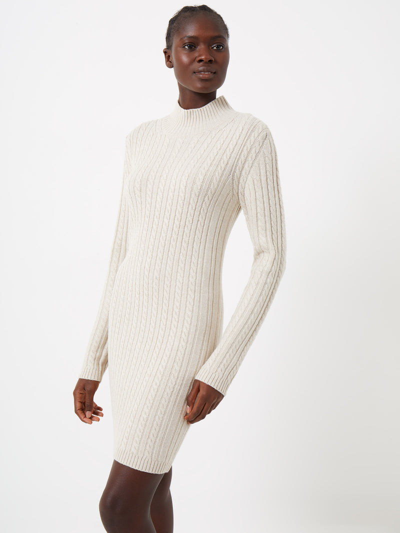 French Dress Cable US Long Connection Mel Oatmeal | Katrin Sleeve Light
