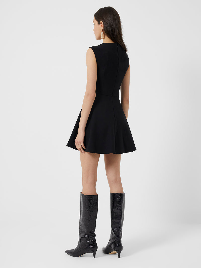 Feather Ruth Classic Dress Black | French Connection US