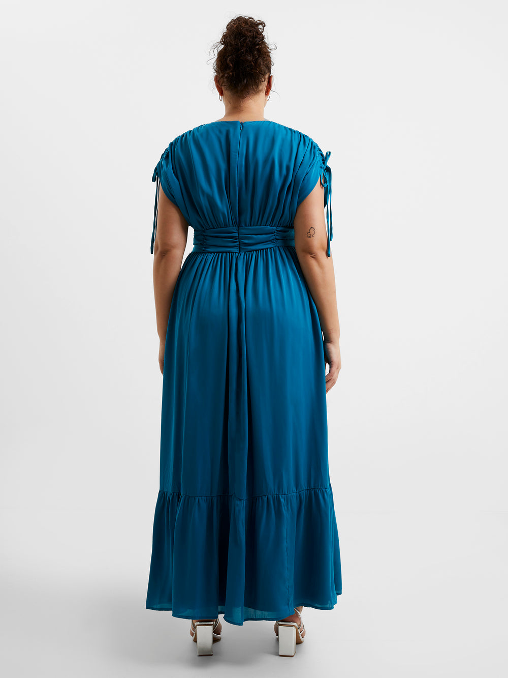 | Maxi Ocean Audrey Satin Depths French US Dress Connection