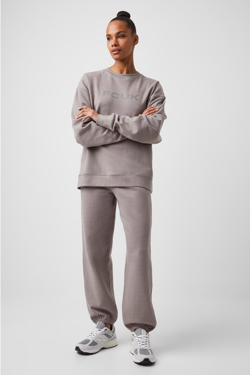 S basic sweatpants - Grey - Gina Tricot