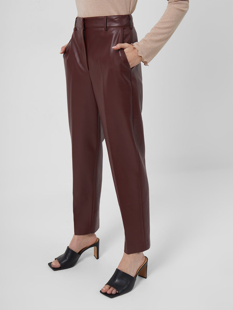 Tapered PU Crolenda | US Chocolate French Trouser Connection Bitter