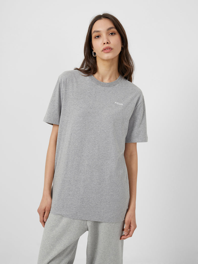 FCUK T-Shirt Light Grey Mel | French Connection US
