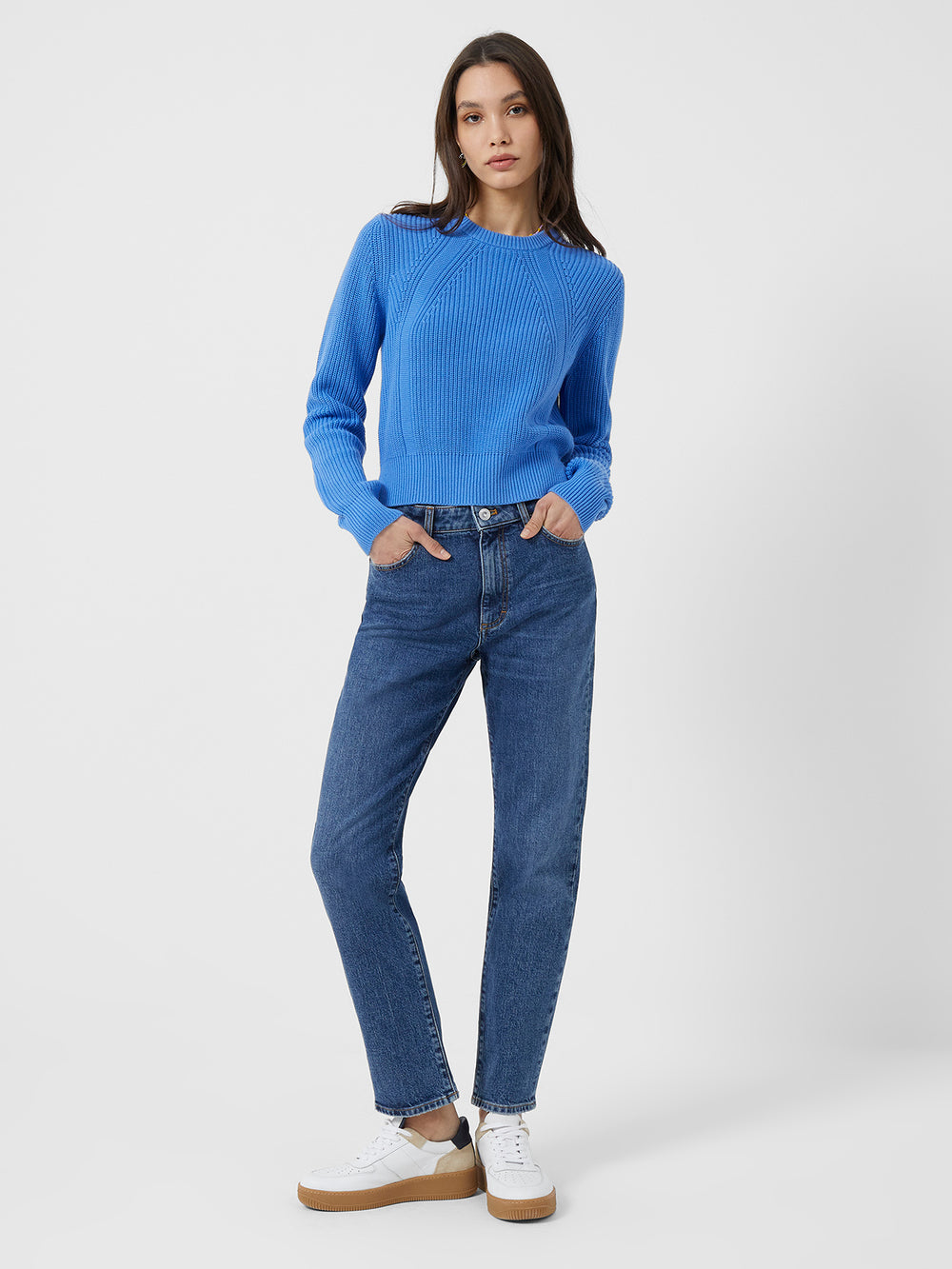 Jessie Mozart Sweater Nebulas Blue | French Connection US