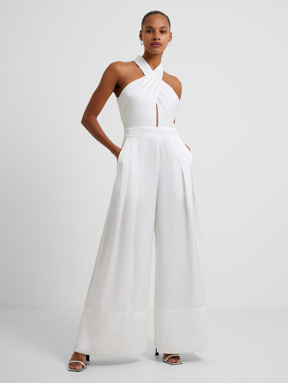 FRENCH CONNECTION Whisper Wide-Leg Jumpsuit